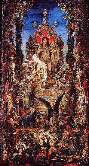 Jupiter and Semele, Gustave Moreau